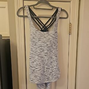 LULULEMON Heathered Tank Top with Strappy Back